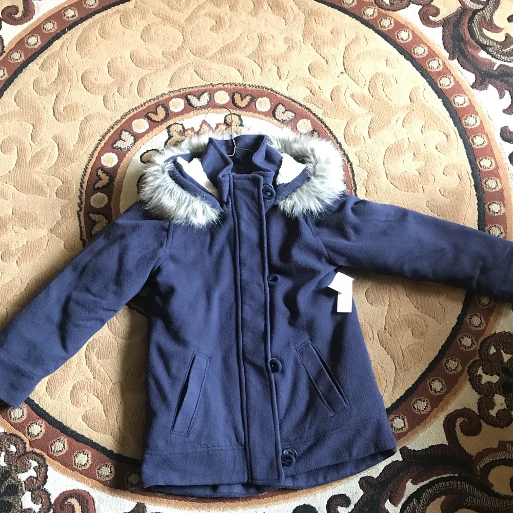 Old Navy Faux Fur Coat